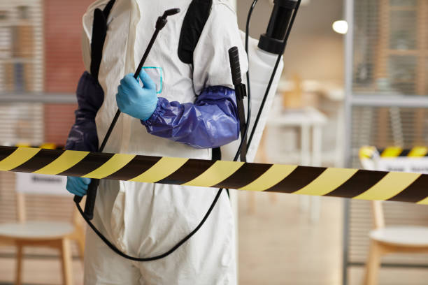 Professional Blood Cleanup technician working in Monument Beach, MA